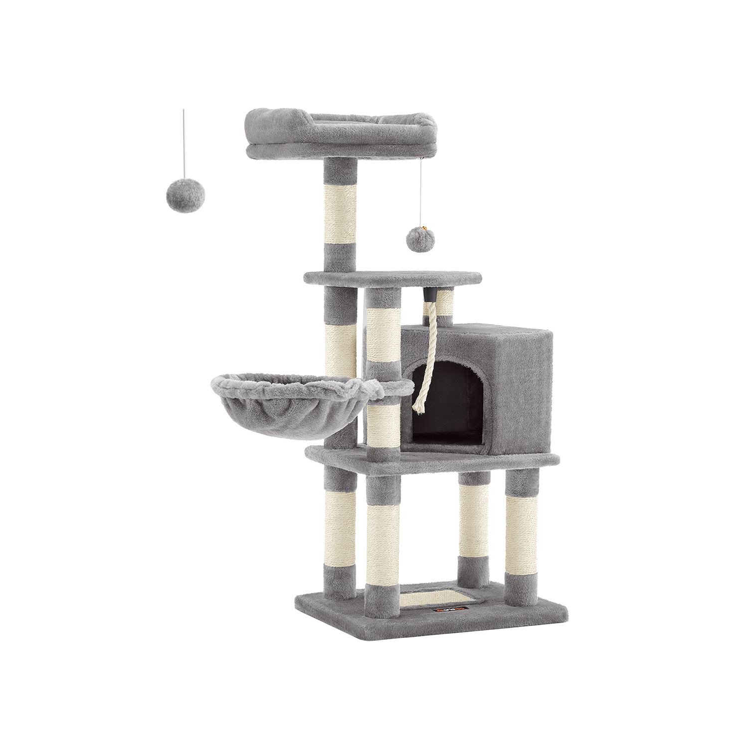 Feandrea kradsetr? 110 cm med platforme og hule lysegr?