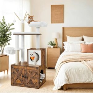 Feandrea kradsetr? med kattebakke-skab