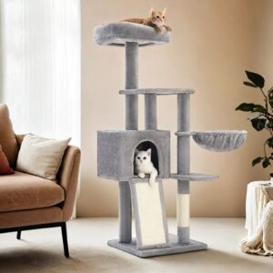 Feandrea kradsetr?, 135 cm Kattetr? med vaskbar, aftagelig siddepind