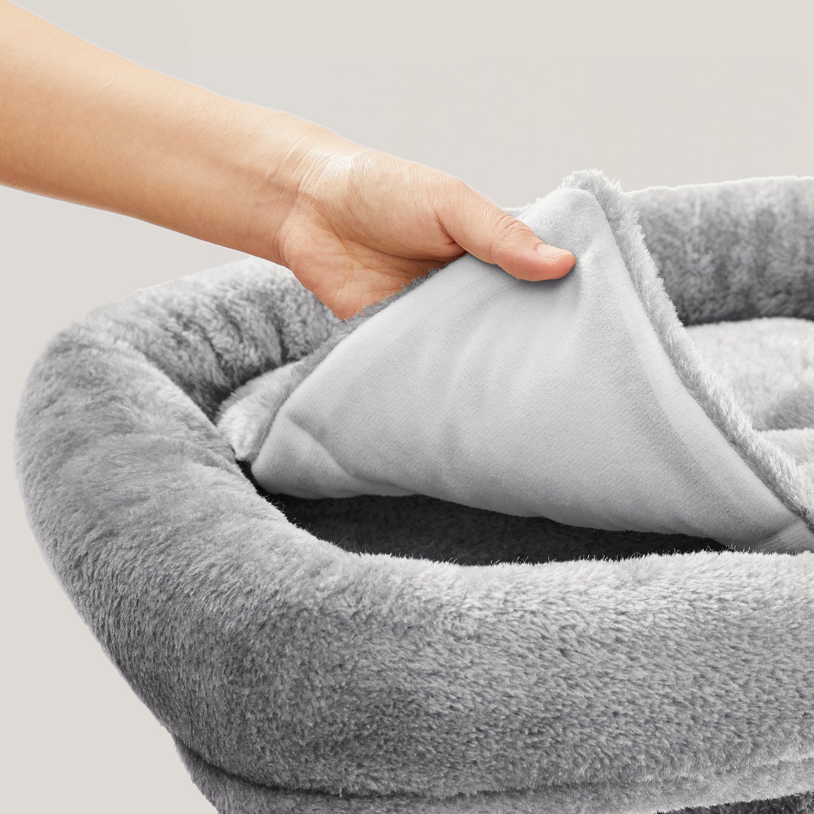 Feandrea 74 cm korkea raapimispuu, kissapuu, suuri alusta - Image 2