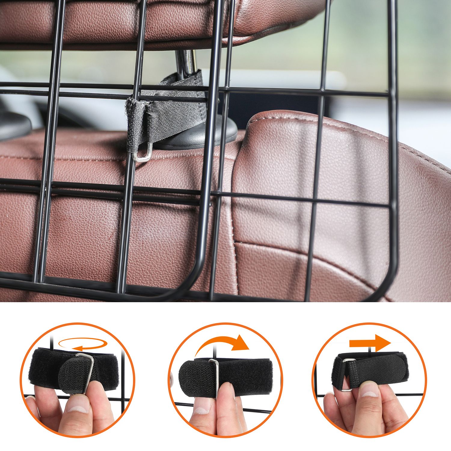 Feandrea bagageutrymmesavdelare för hundar - Bild 7