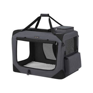 Feandrea foldbar hundeboks 81 x 58 x 58 cm gr?