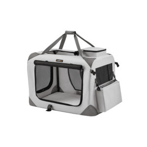 Feandrea hundebur L i Oxford-stof med h?ndtag, r?ggr?