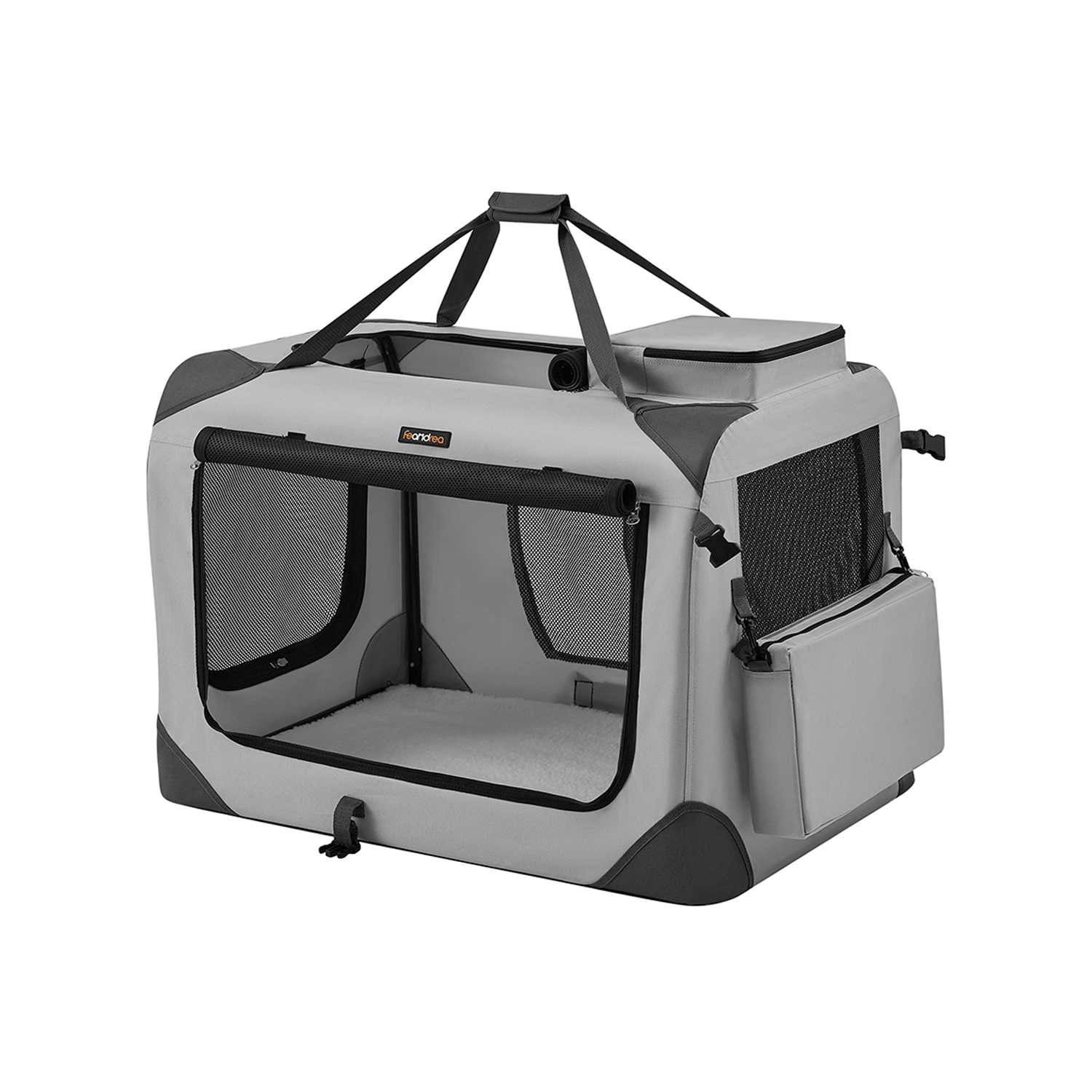 Feandrea hundebur XL i Oxford-stof med h?ndtag