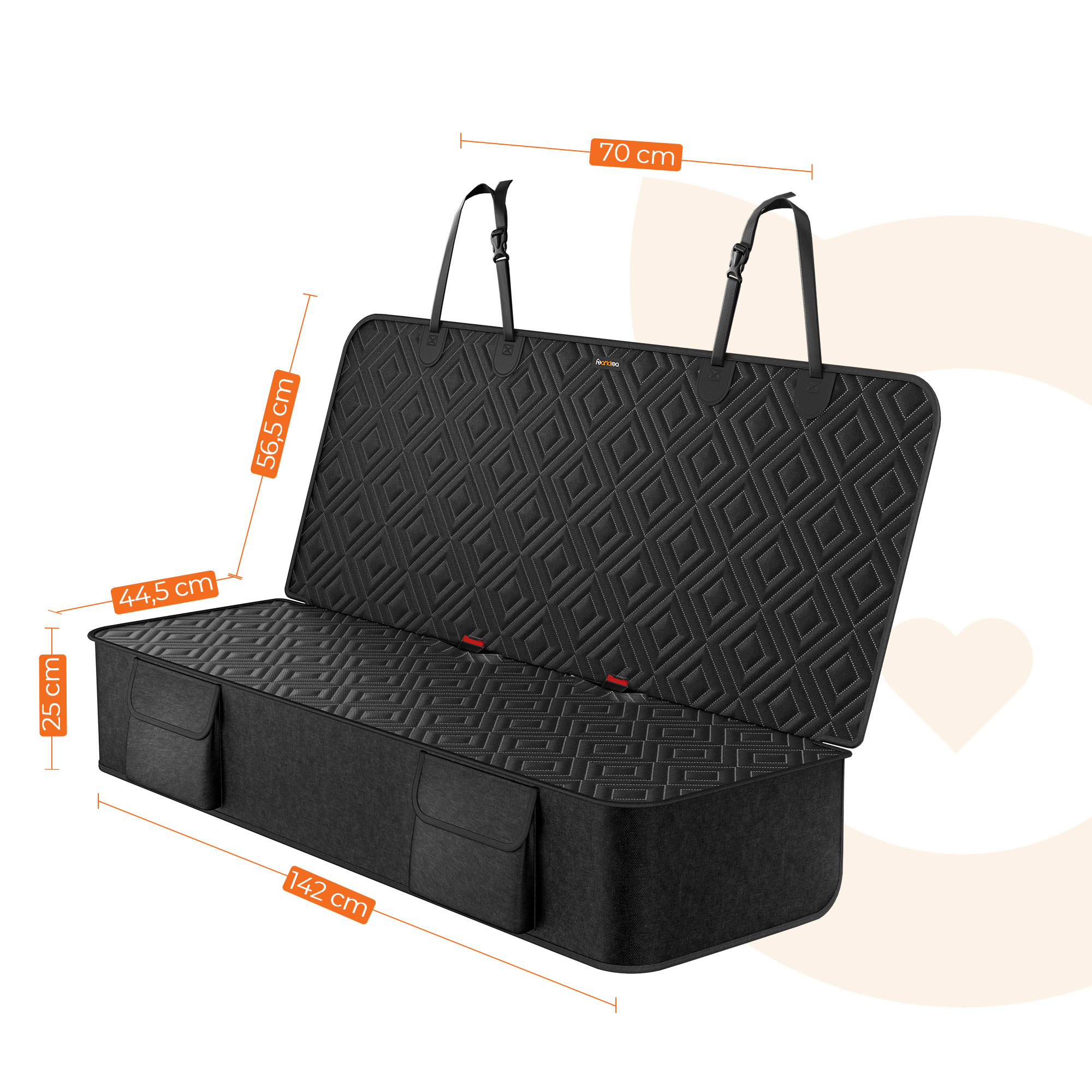 Feandrea koiranpeite takapenkille - Image 9