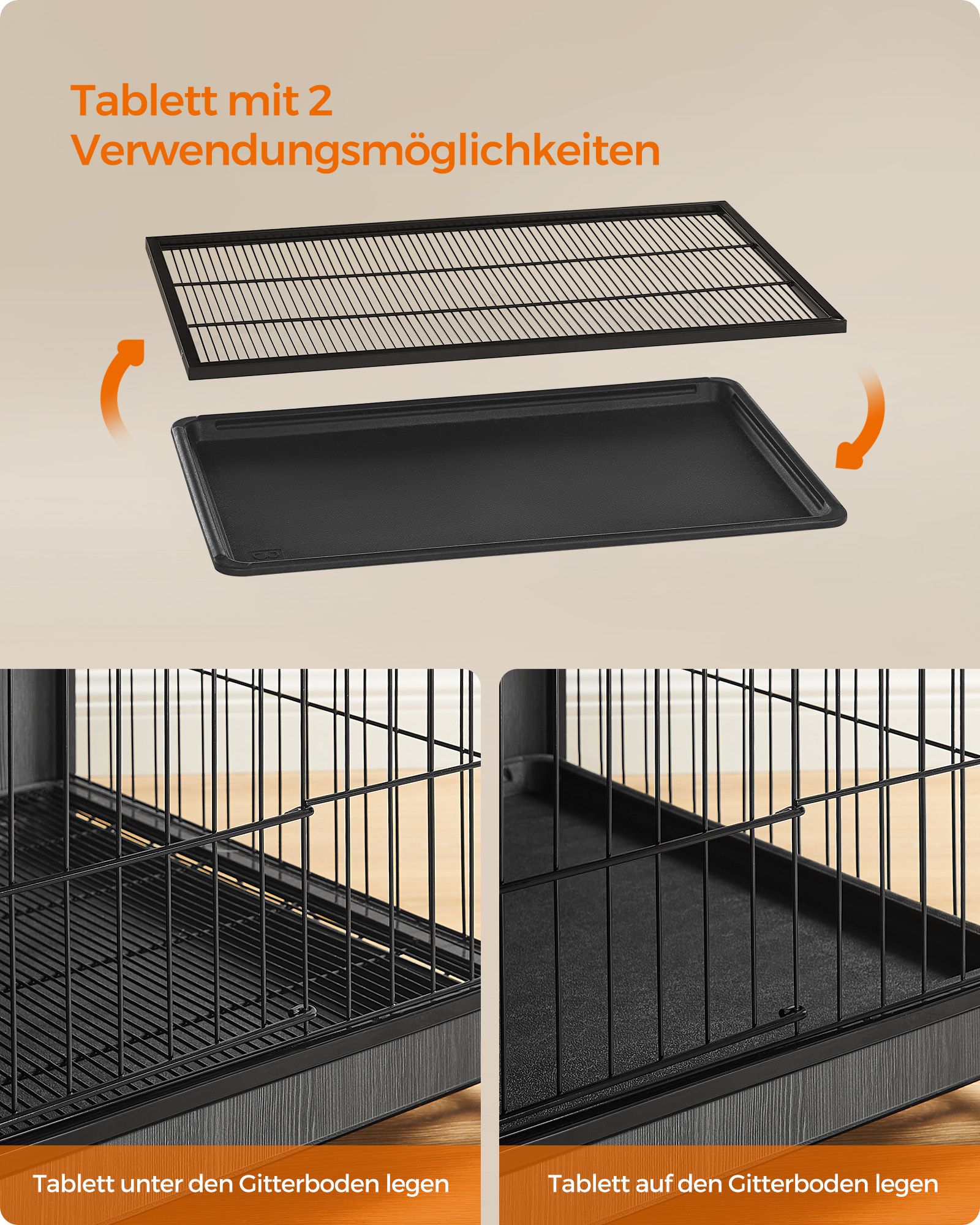 Feandrea hundebur til hunde op til 36 kg - Billede 5