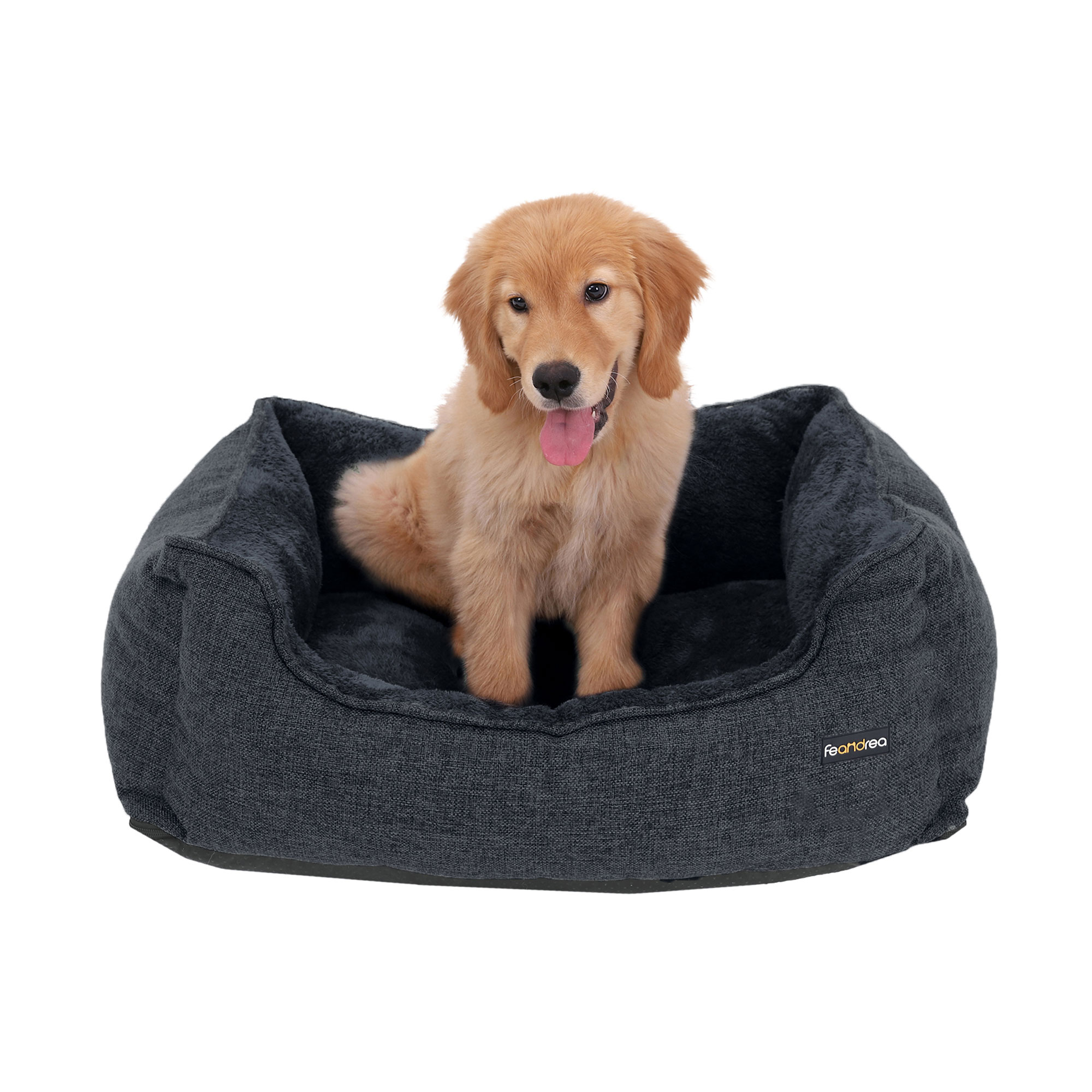 Feandrea dog bed with removable cover, dark gray - Image 7