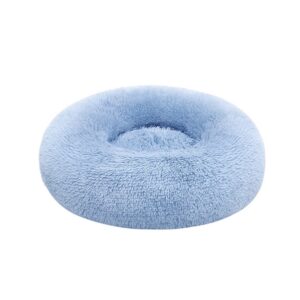 Feandrea cat bed with a diameter of 60 cm, pale blue