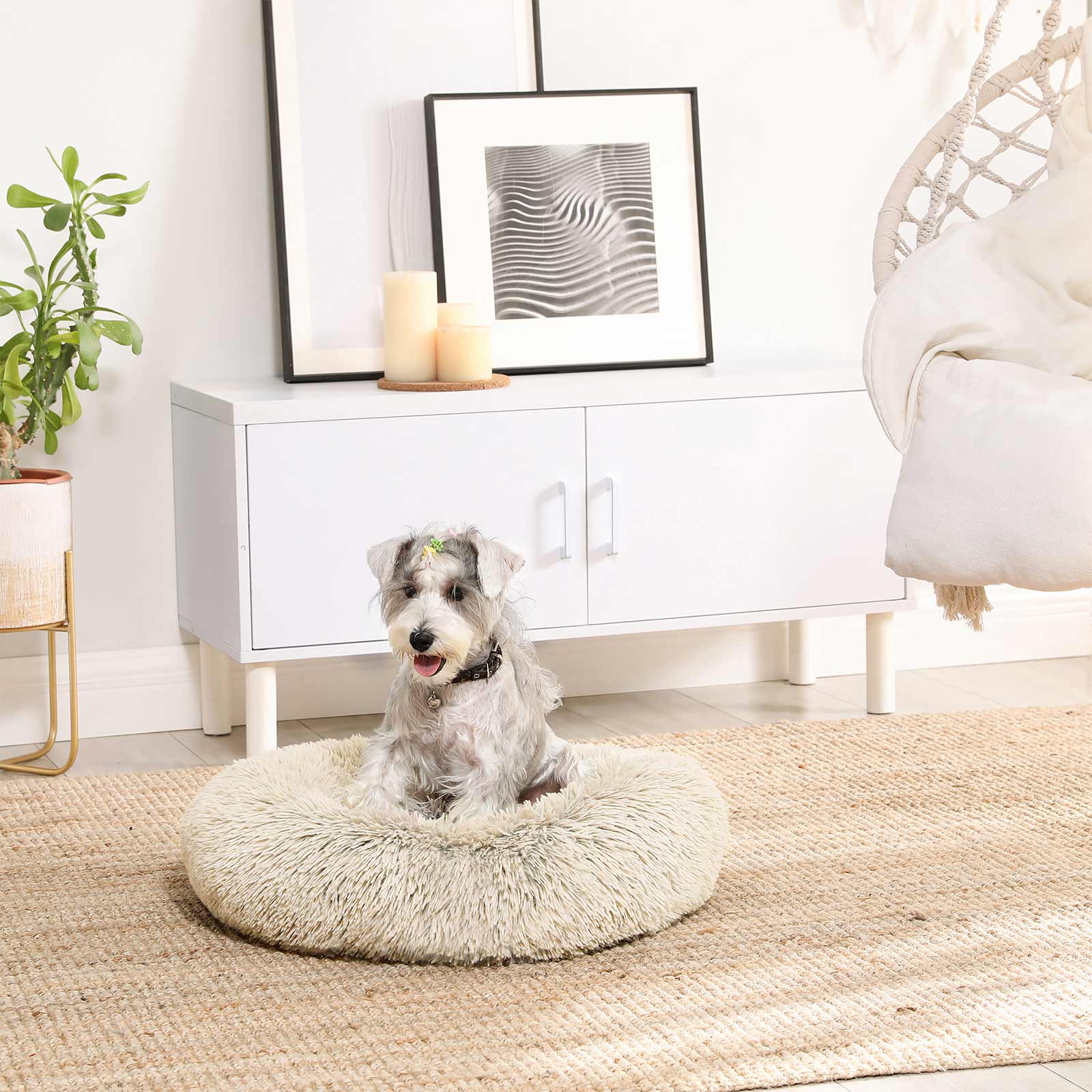 Feandrea hundbädd khaki - Bild 2