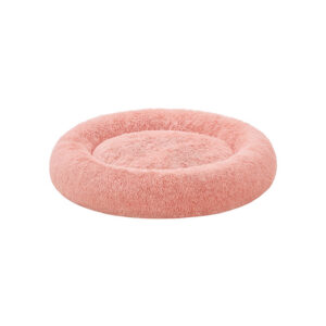Feandrea hundbädd fluffig 120 cm d tvättbar rosa