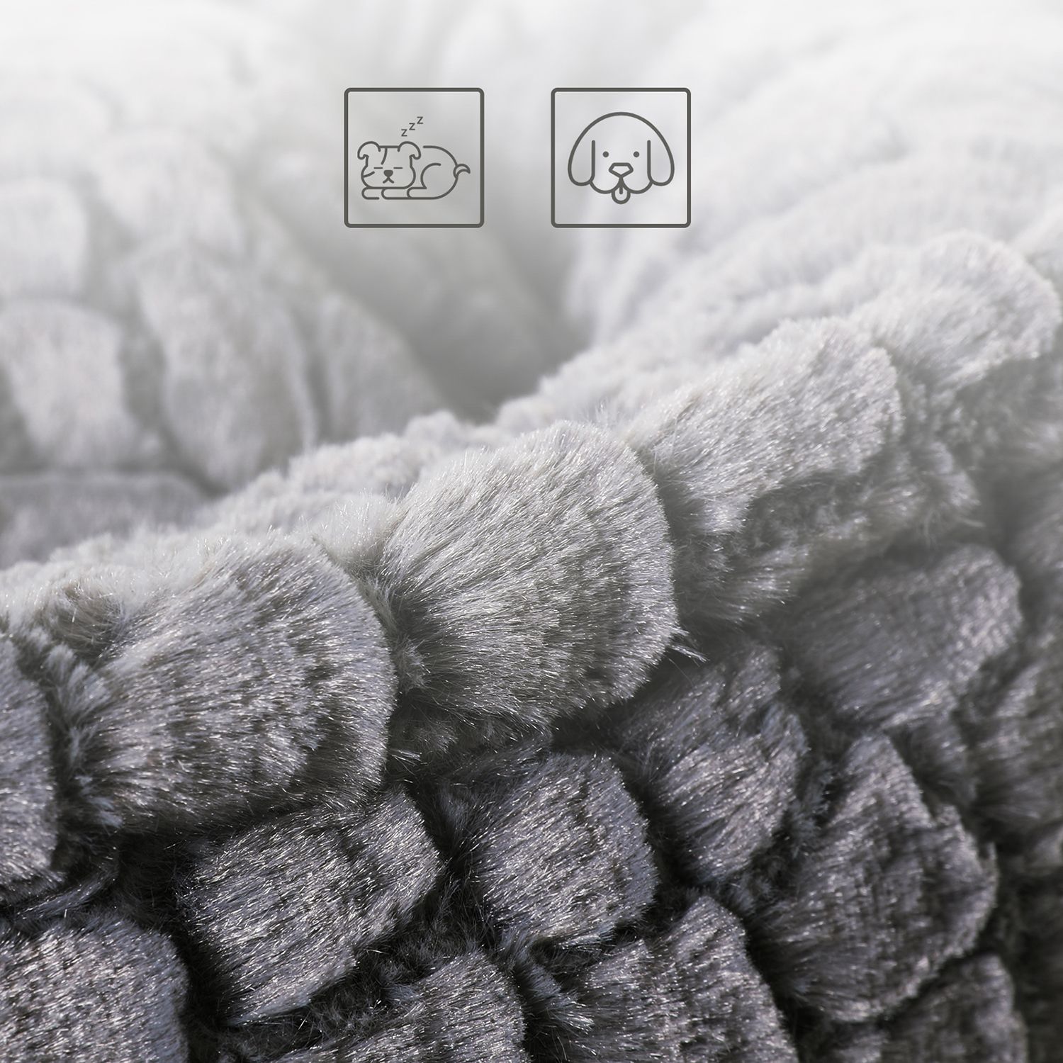 Feandrea Cat Bed Ø 50 cm made of soft plush - Image 5