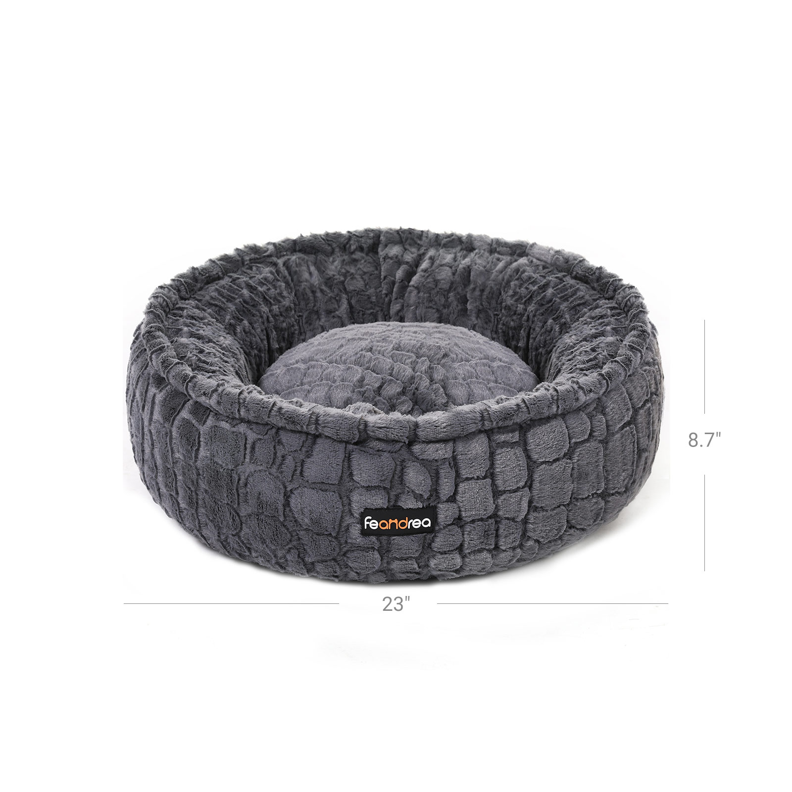 Feandrea Dog Bed Gray - Image 7