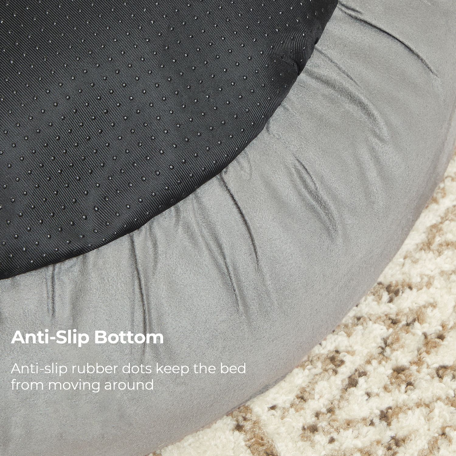 Feandrea hundeseng ? 70 cm donutform - Billede 7