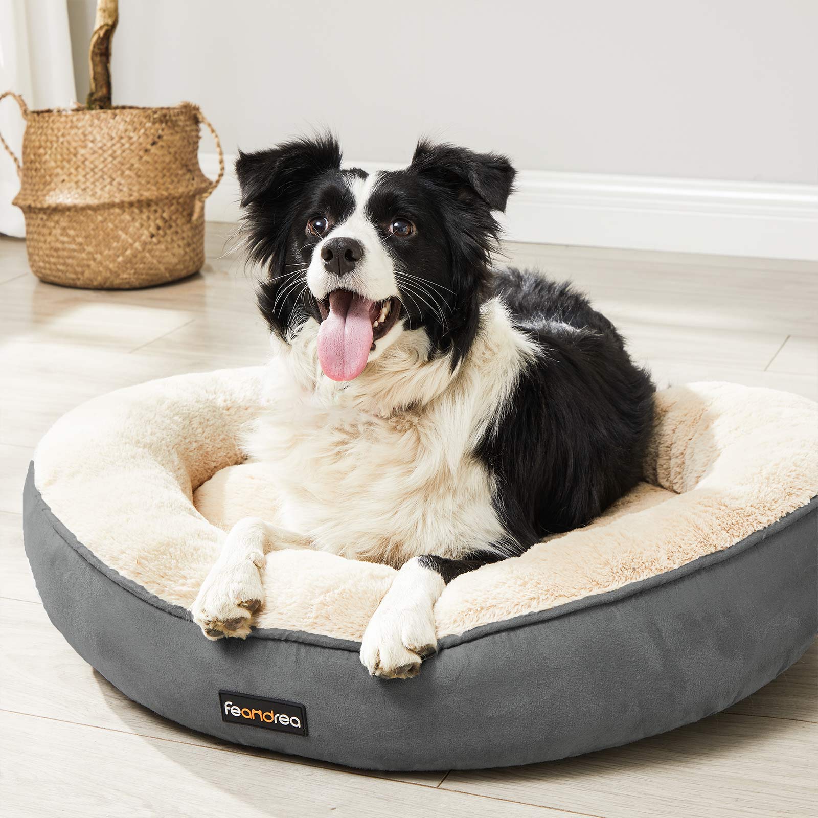 Feandrea Dog Bed Dark Gray - Image 4