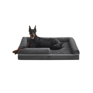 Feandrea ortop?disk hundeseng med forh?jet kant 120 x 85 x 25 cm