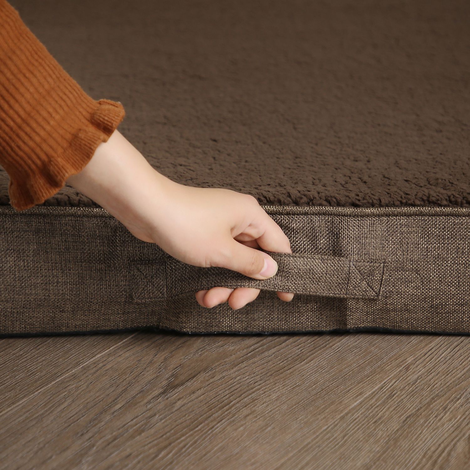 Feandrea B07X9LXWTW Ortopediskt hundkudde 100 x 70 x 10 cm - Bild 7