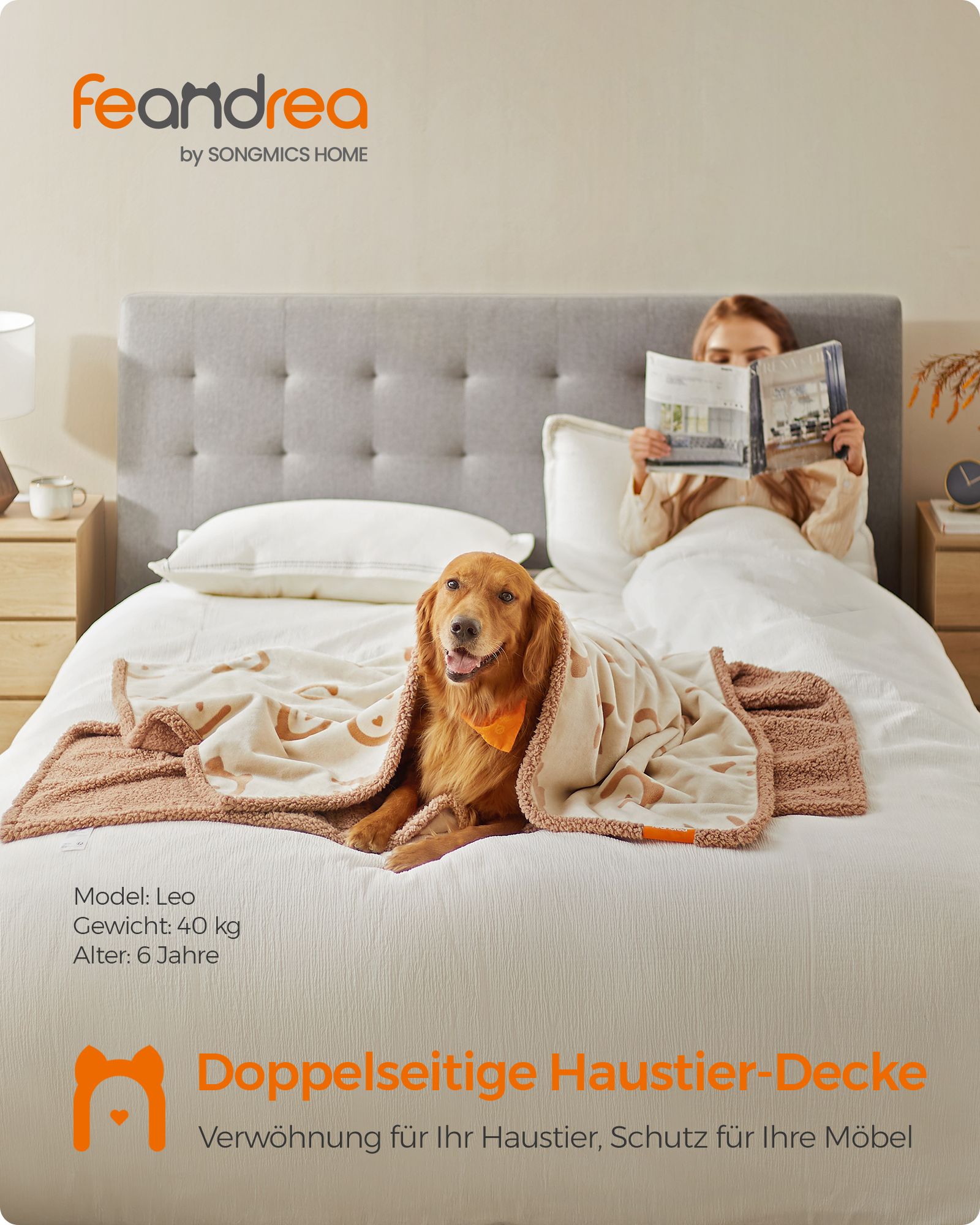 Feandrea koiranpeite suurille ja erittäin suurille koirille - Image 2