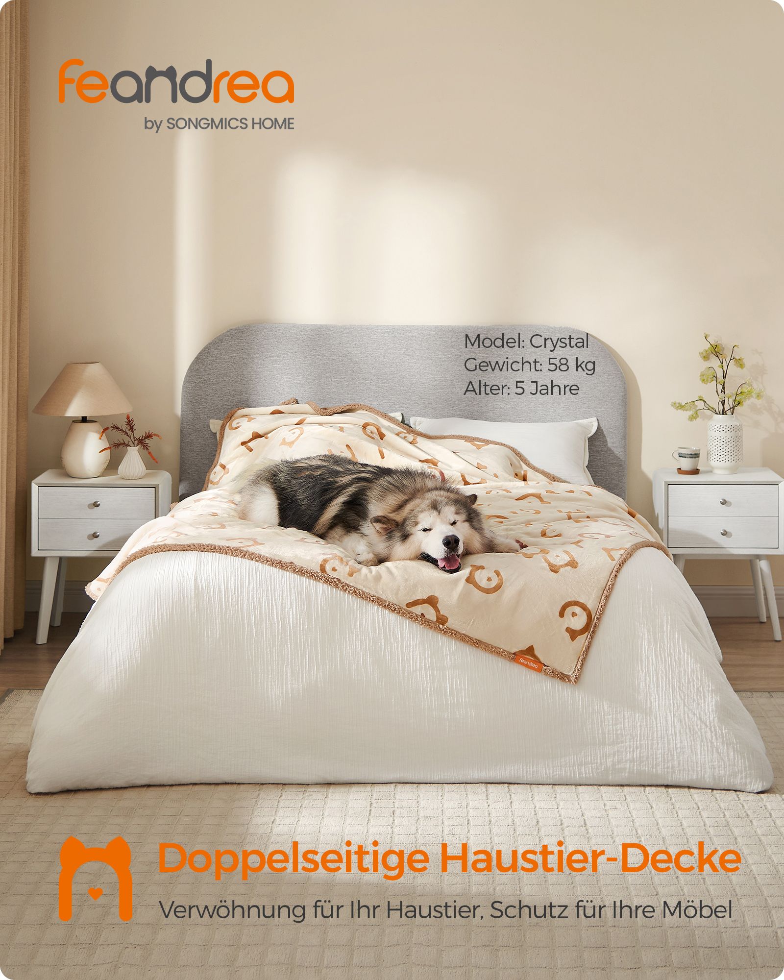 Feandrea koiranpeite XXXL kaksipuolinen sohvan suojapeite - Image 2