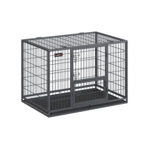 Feandrea koirankoppi, erittäin kestävä 107 x 70 x 75 cm, harmaa