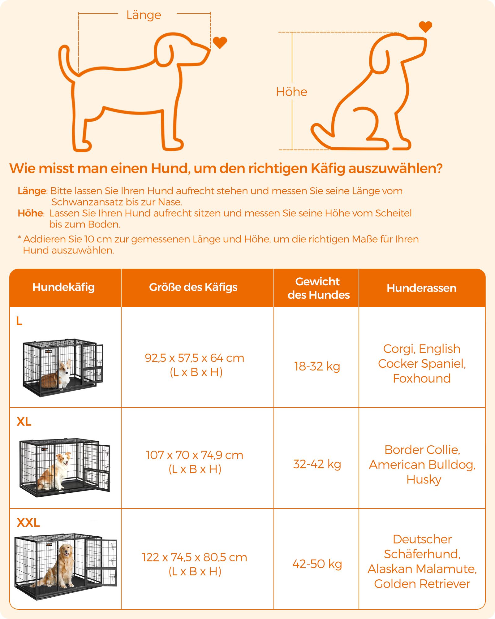 Feandrea Transportabel k?ledyrskurv - Billede 3