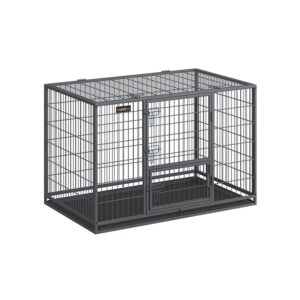 Feandrea koirankoppi, erittäin kestävä 122 x 75,5 x 80,5 cm harmaa