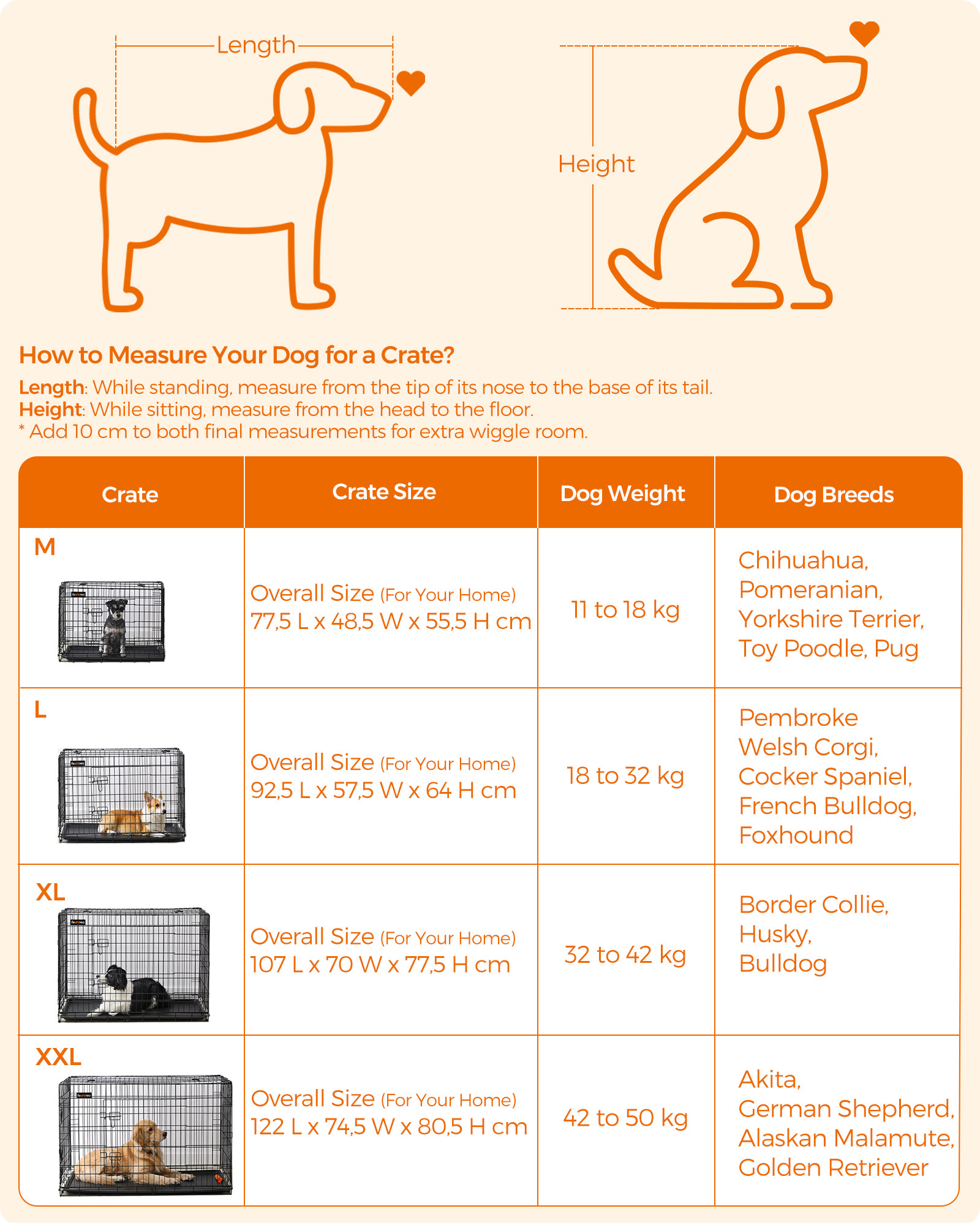 Feandrea hundebur XL med 2 d?re - Billede 7
