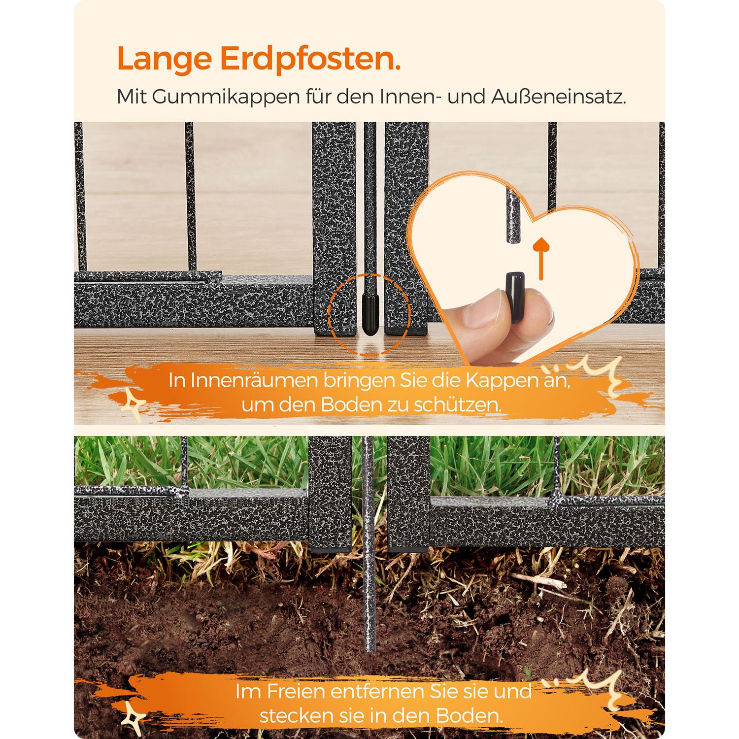 Feandrea 8-kantig utomhusbur - Bild 5