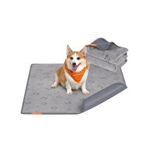 Feandrea hvalpeunderlag, vaskbare, 2 stk. s?t 122 x 91 cm duvegr?