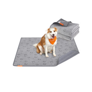 Feandrea hvalpeunderlag, vaskbart, 2-pak, 152 x 122 cm, duvegr?