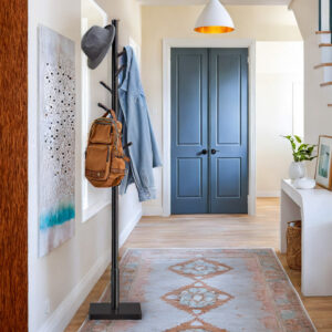 VASAGLE vaateripustin, vaateripustin massiivipuusta, takkiteline puun muotoinen