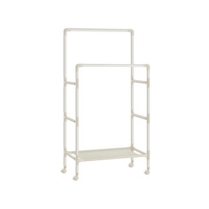 SONGMICS coat rack, easy to assemble, white