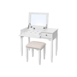 VASAGLE Yksinkertainen meikkauspöytä/kirjoituspöytä