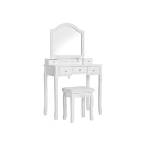 VASAGLE toiletbordss?t hvid