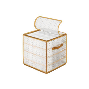 SONGMICS förvaringslåda för julgranskulor