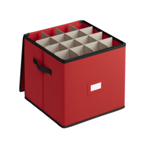 SONGMICS Christmas baubles storage