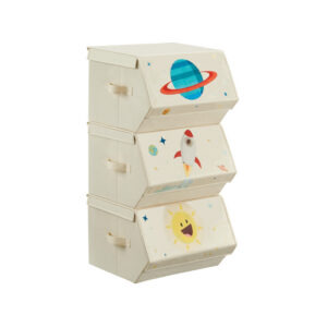 SONGMICS 3-piece storage box set for children