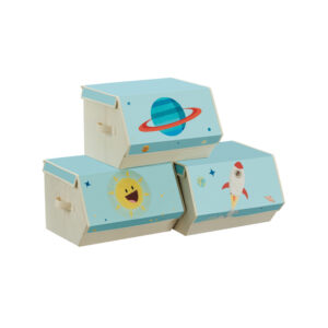 SONGMICS 3-piece storage box set for children