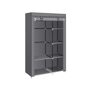 SONGMICS Fabric Wardrobe with Clothes Rail
