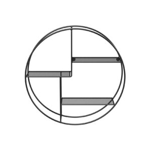 SONGMICS Rund v?ghylde Sort