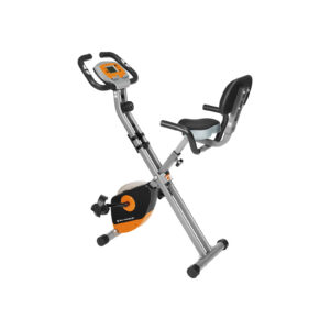 SONGMICS Exercise Bike Fitness Bike Orange-Gray