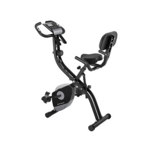 SONGMICS exercise bike with resistance band