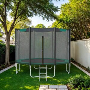 SONGMICS Trampolin kantd?ksel, fjederafsk?rmning i standardst?rrelse til 366 cm trampoliner, UV-resistent