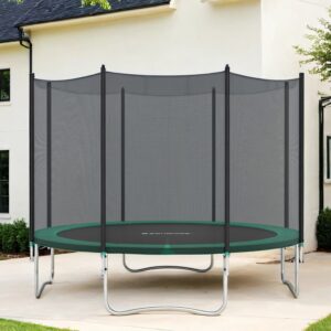 SONGMICS trampolin kantd?ksel, fjederafsk?rmning i standardst?rrelse til 244 cm trampoliner, UV-resistent