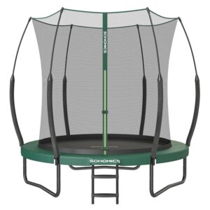 SONGMICS trampolinsikkerhedsnet med lynl?s 244 cm d
