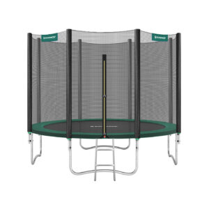 SONGMICS trampolin ? 305 cm sort-gr?n