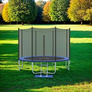 SONGMICS trampolin 183 cm, havetrampolin, med sikkerhedsnet