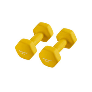 SONGMICS h?ndv?gte, 2-delt s?t, 2 x 3 kg