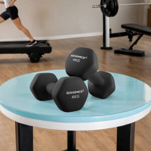 SONGMICS 2-delt s?t h?ndv?gte 2 x 4 kg