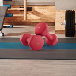 SONGMICS h?ndv?gte, 2-delt s?t, magentar?d