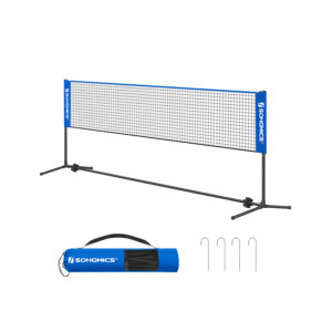 SONGMICS Badminton Net 3 m Blue